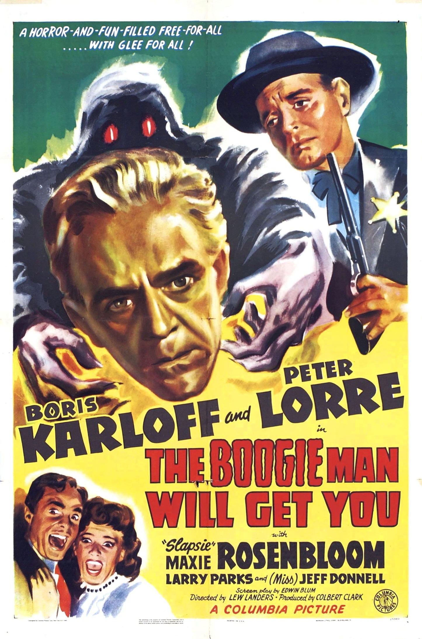 The Boogie Man Will Get You 1942 DVD