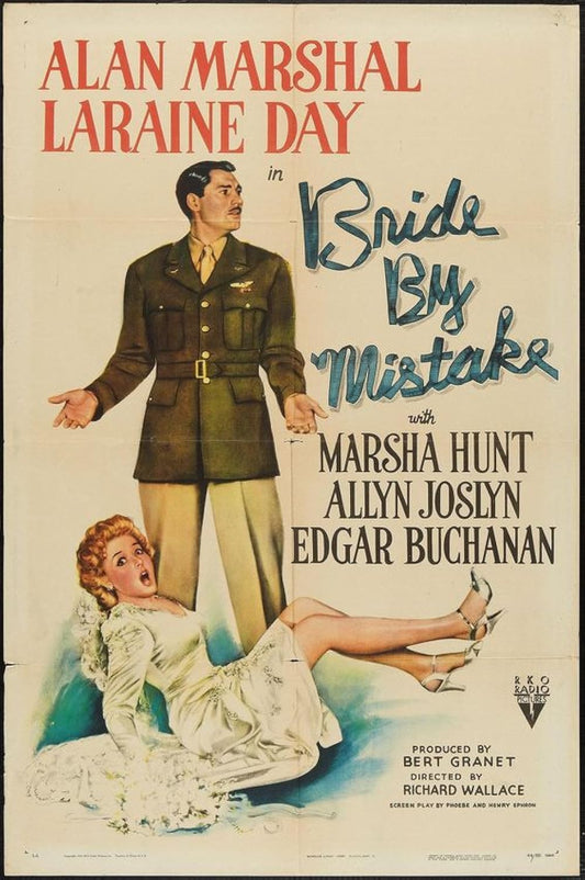 Bride By Mistake   1944 DVD