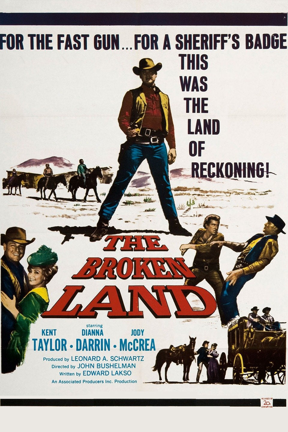 The Broken Land 1952 DVD