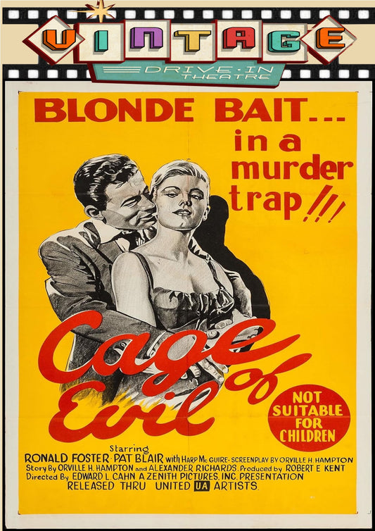 Cage Of Evil  1960 DVD