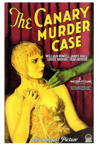 The Canary Murder Case 1929 DVD