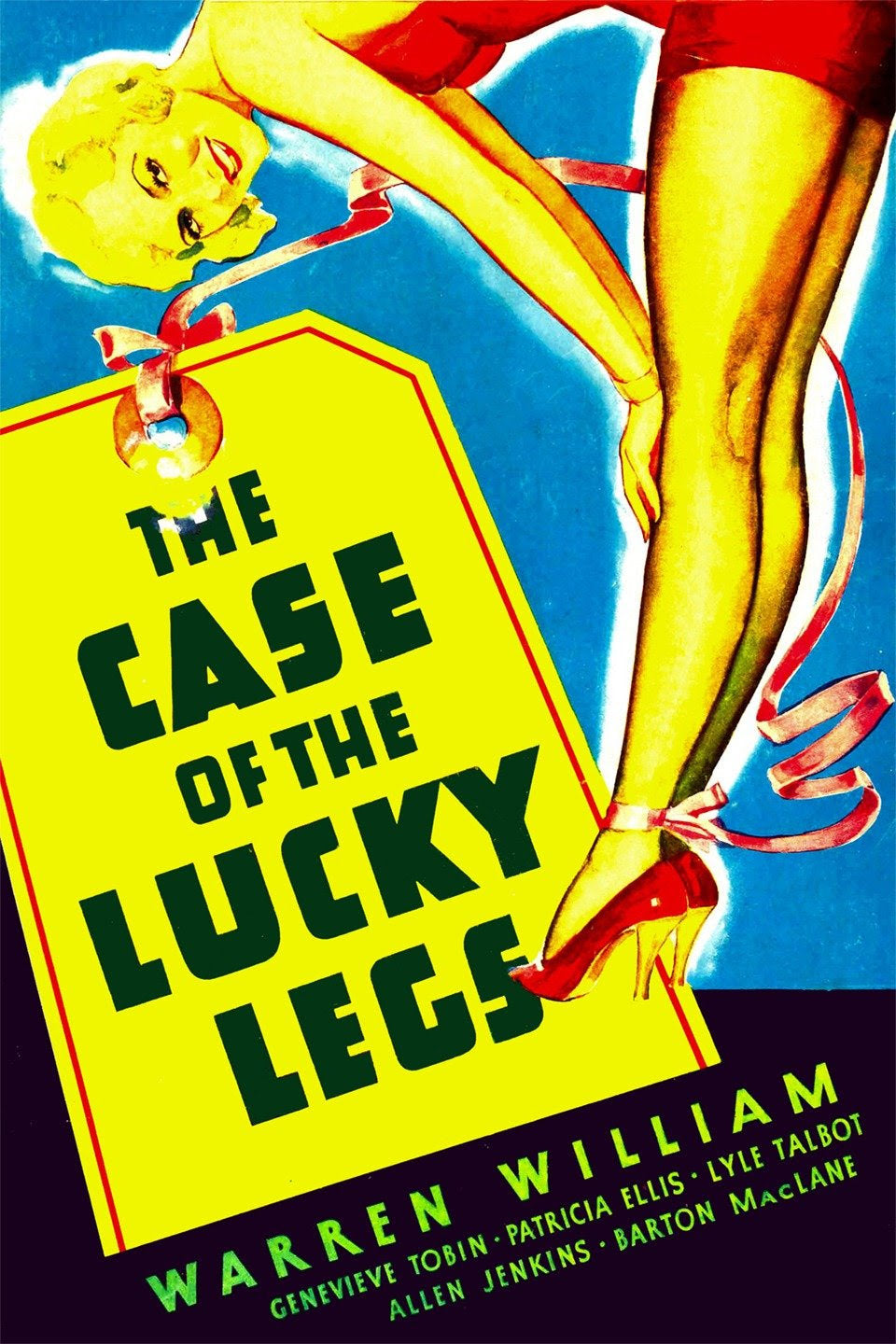The Case Of Lucky Legs 1935 DVD