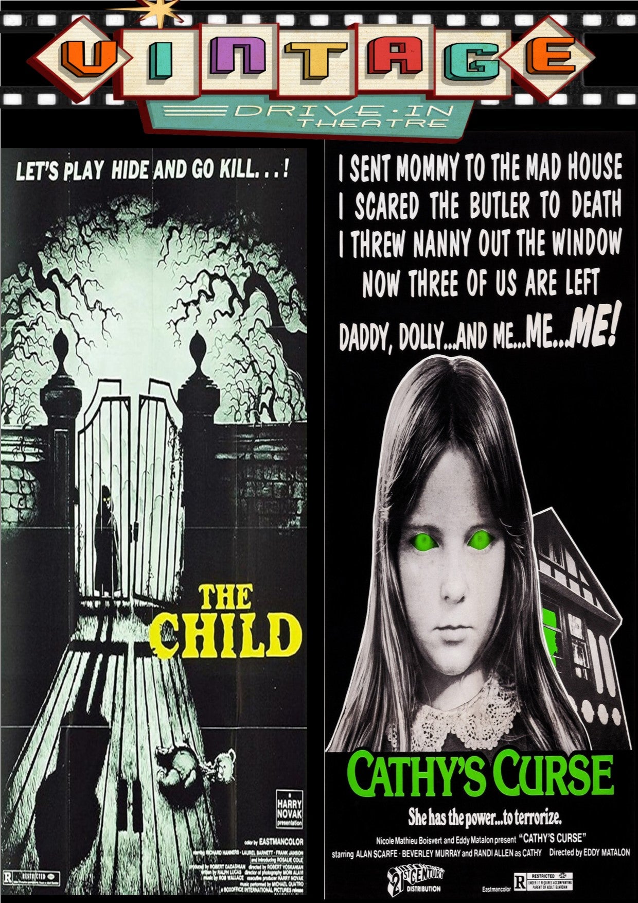 Cathy's Curse + The Child DVD