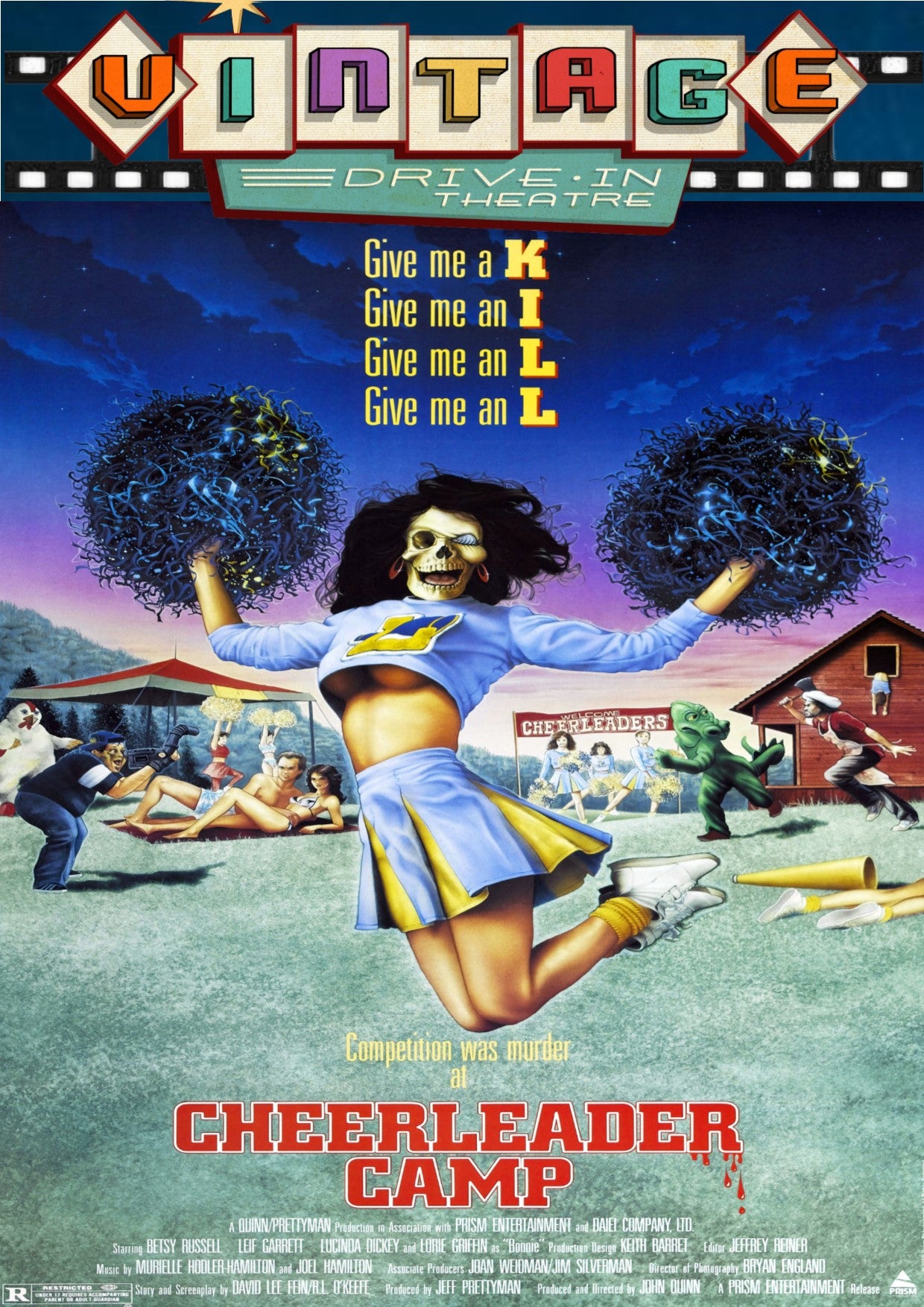 Cheerleader Camp 1988 DVD