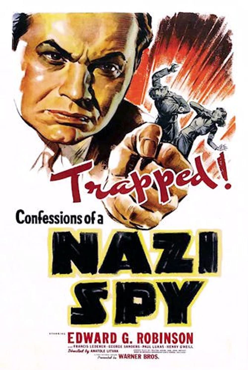 Confessions Of A Nazi Spy 1939 DVD