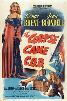 The Corpse Came C.O.D 1947 DVD