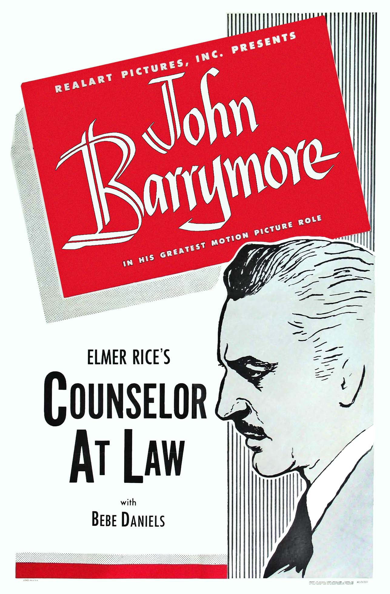 Counsellor At Law 1933 DVD