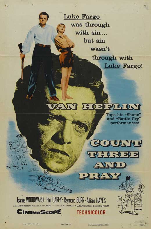 Count Three And Pray 1955 DVD