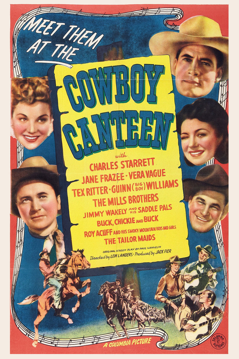 Cowboy Canteen 1944 DVD