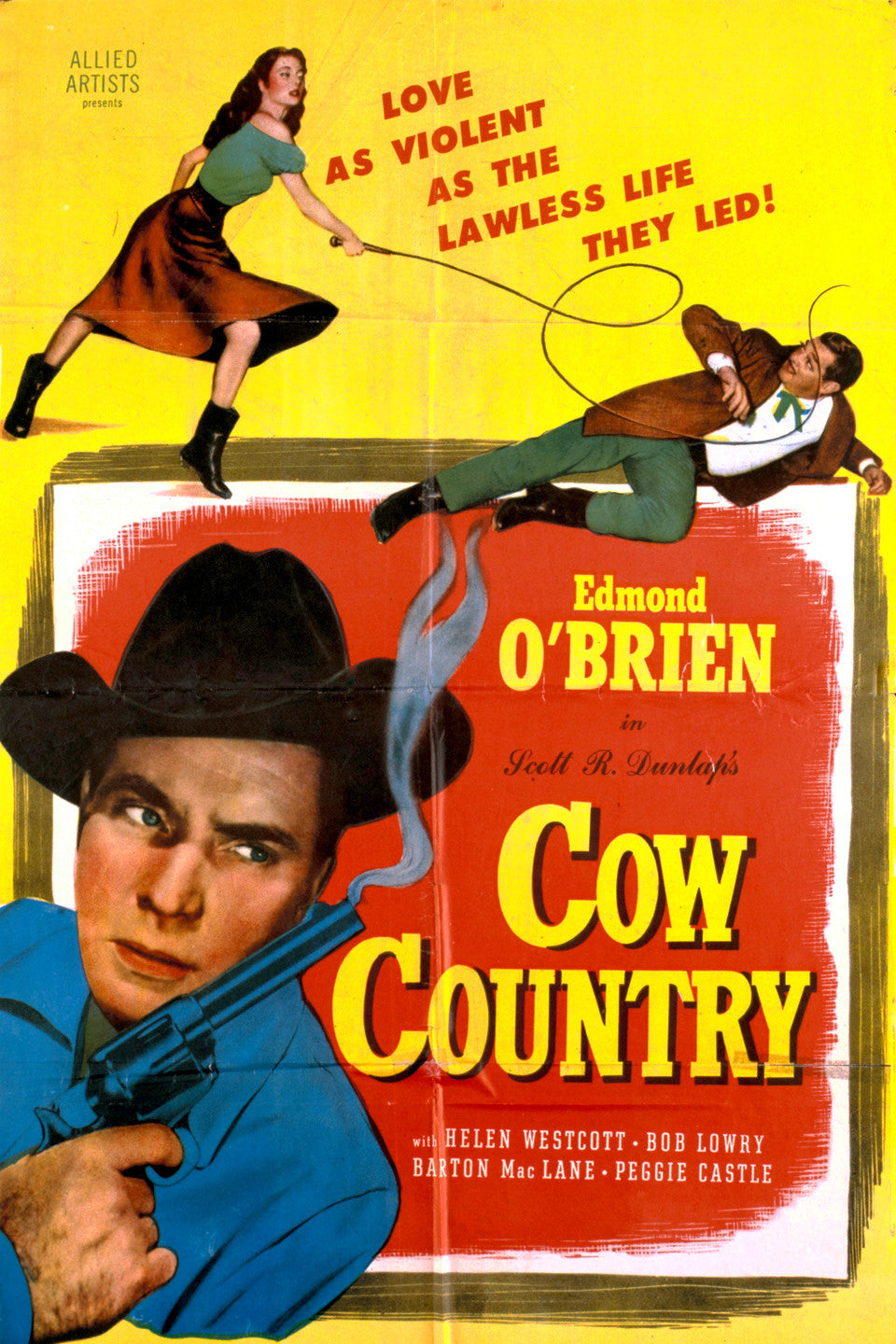 Cow Country 1953 DVD