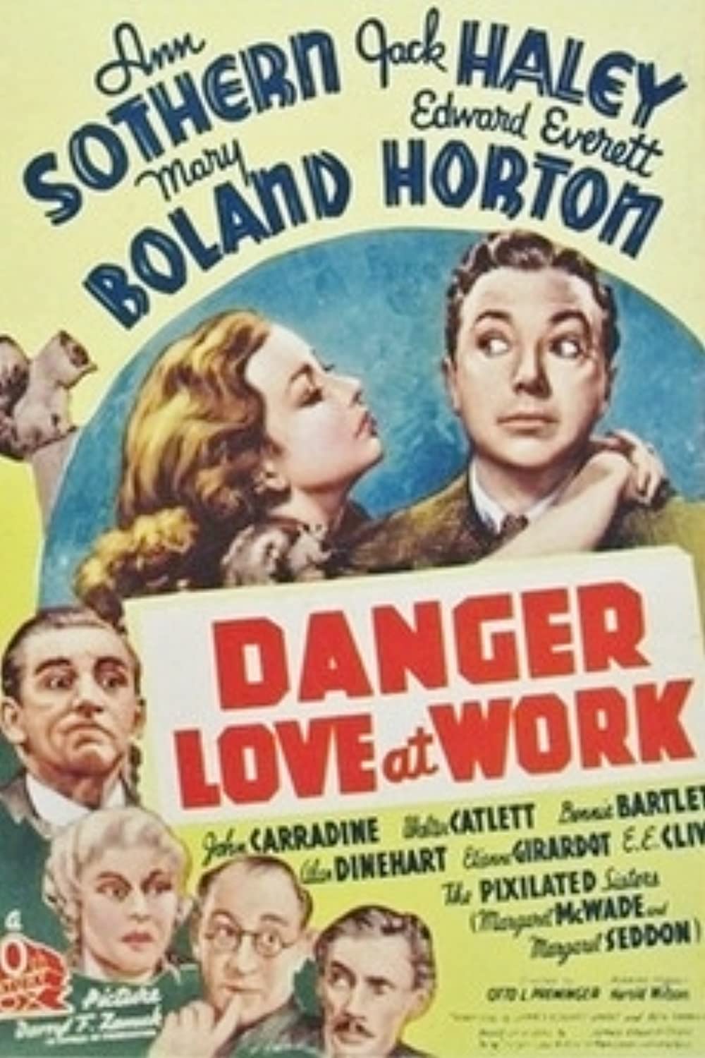 Danger Love At Work 1937 DVD