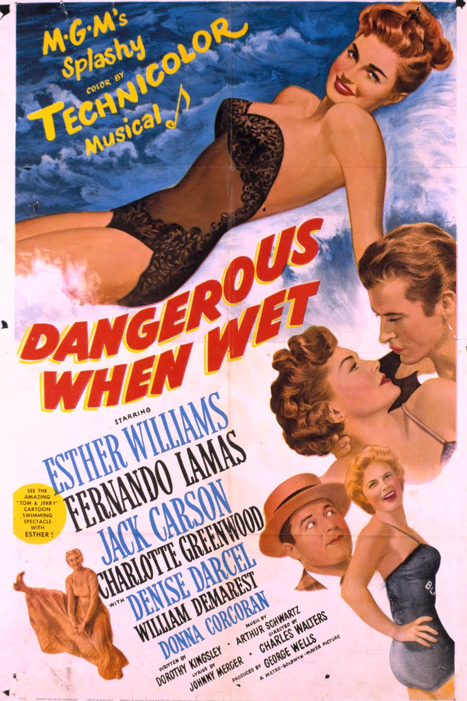 Dangerous When Wet 1953 DVD