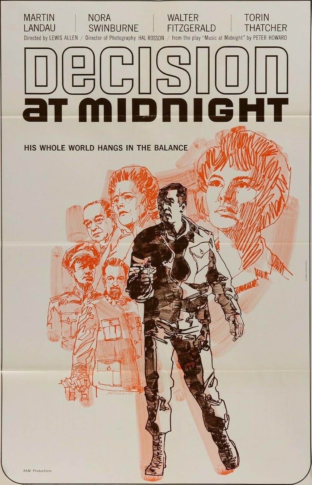 Decision At Midnight   1963   DVD