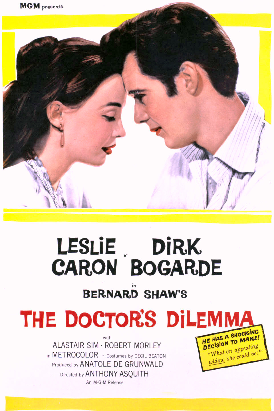 The Doctor's Dilemma 1958 DVD