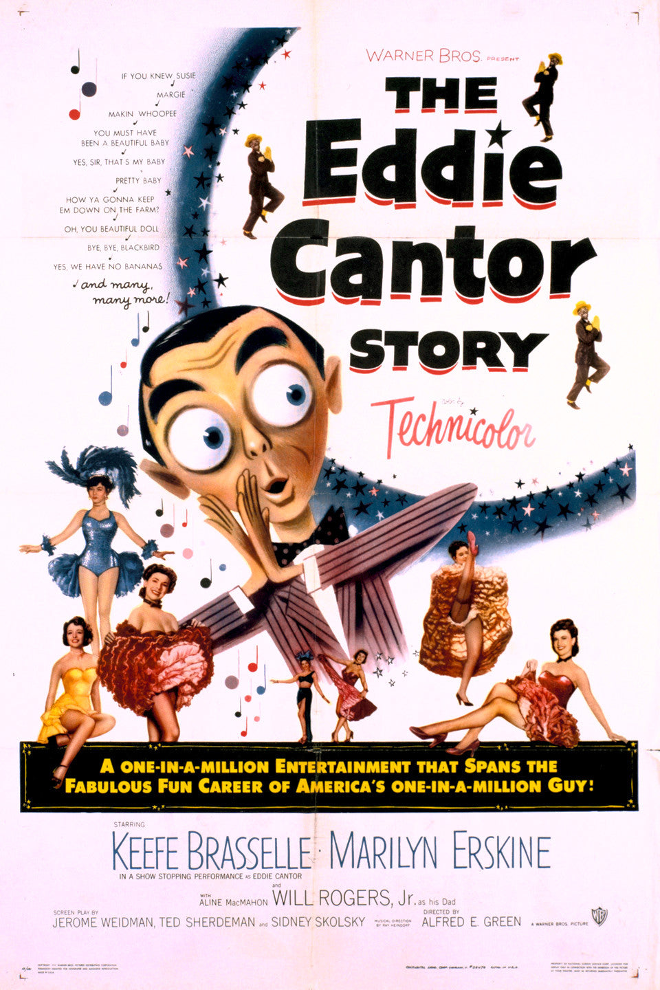 The Eddie Cantor Story 1953 DVD