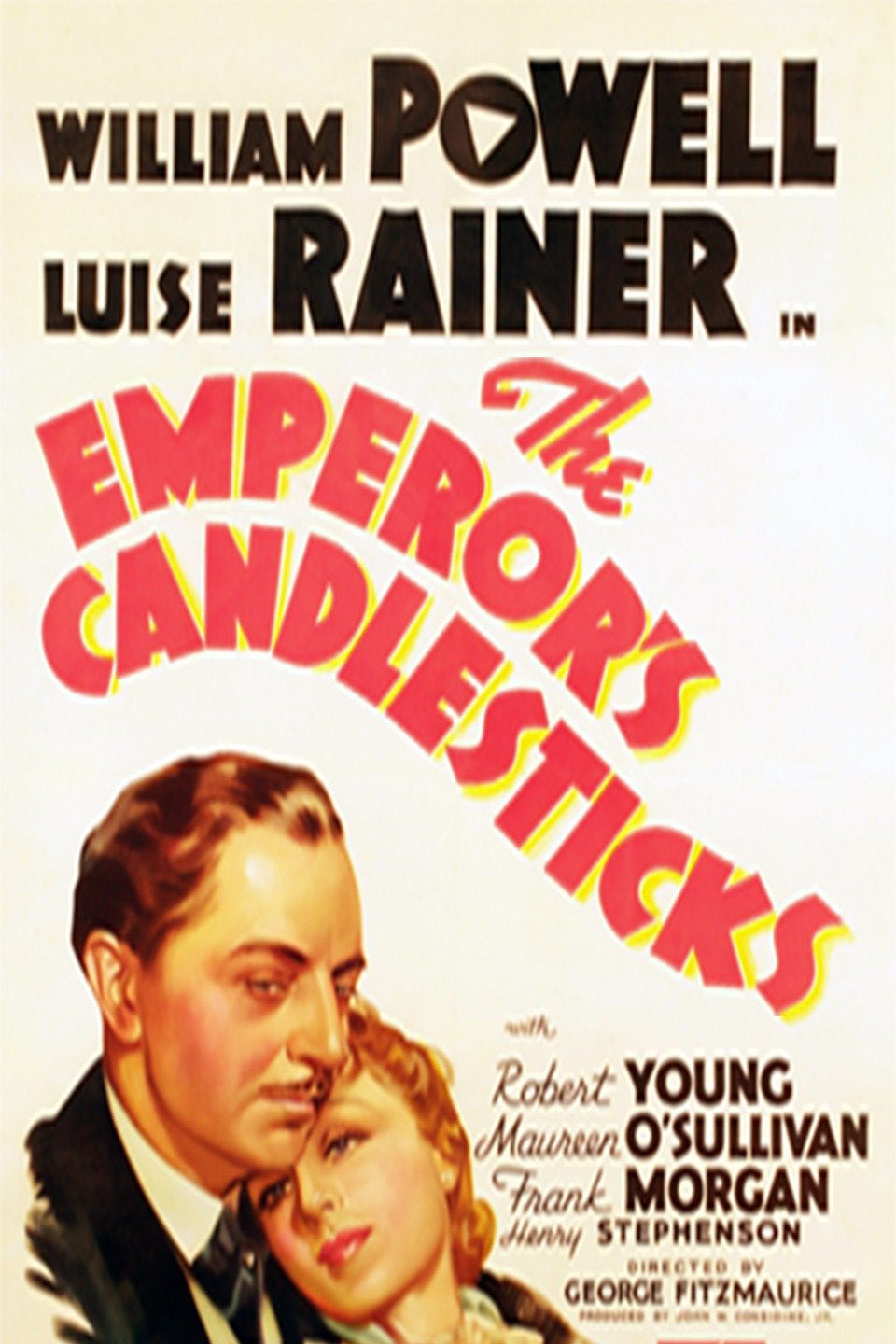 The Emperor's Candlesticks 1937 DVD