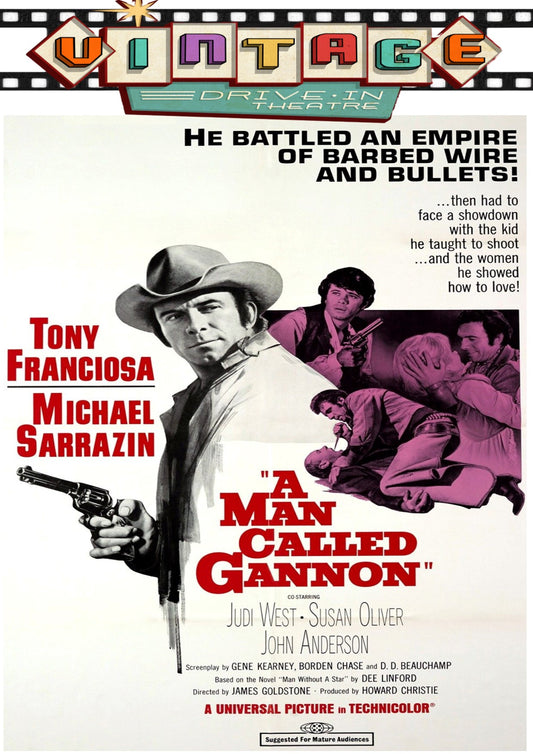 A Man Called Gannon   1968  DVD