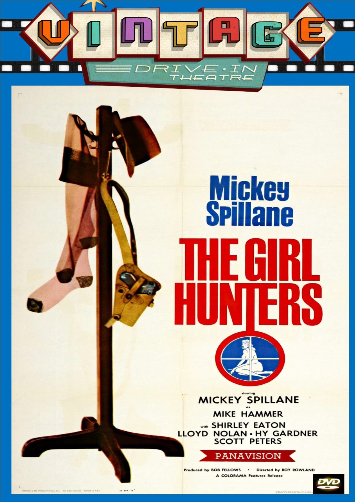 The Girl Hunters 1963 DVD