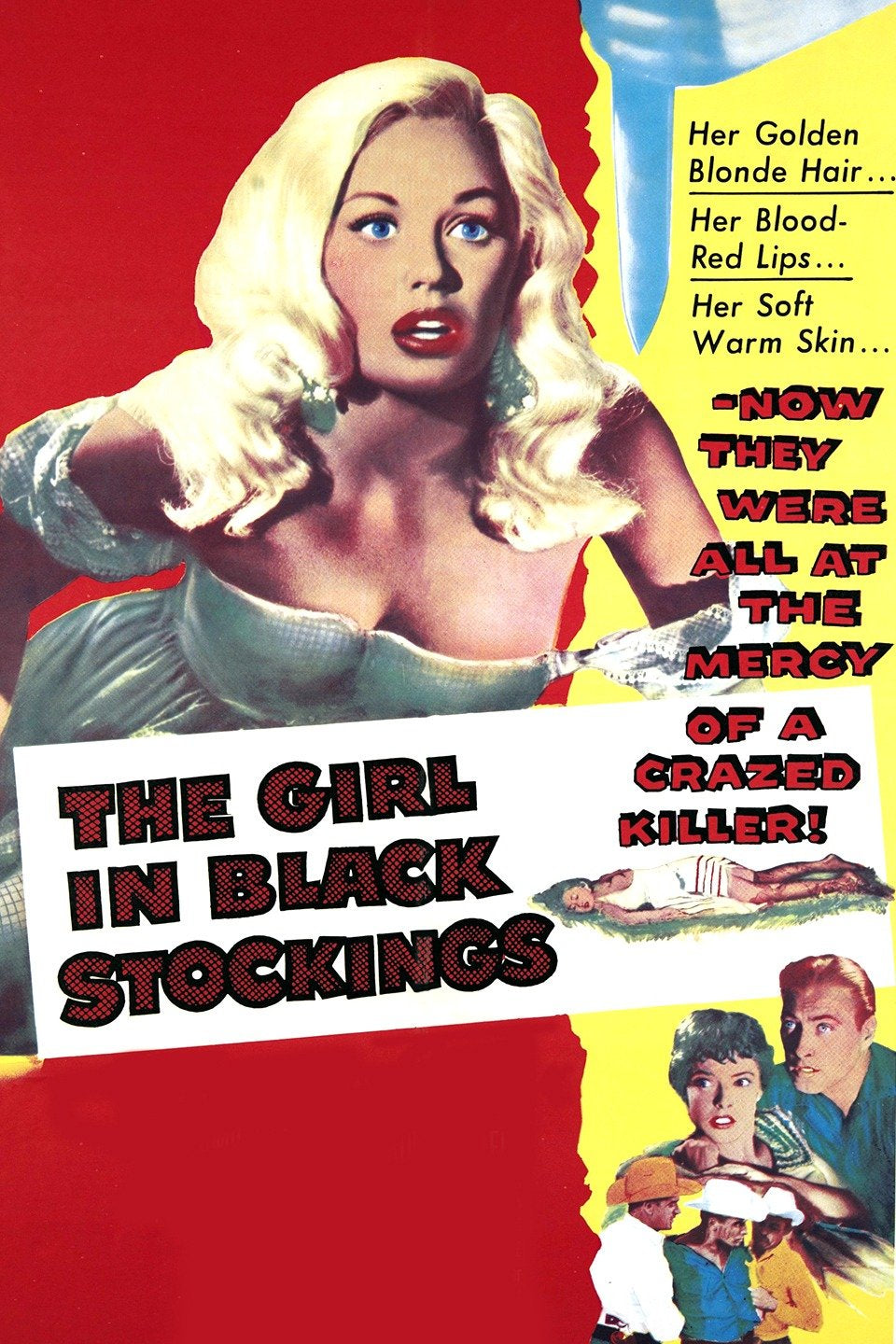 The Girl In Black Stockings 1957 DVD