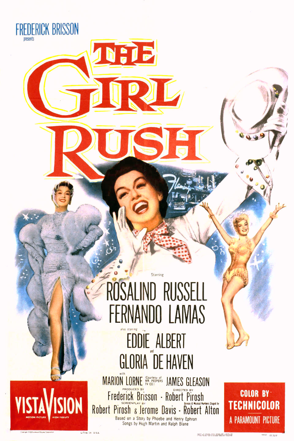 The Girl Rush 1955 DVD