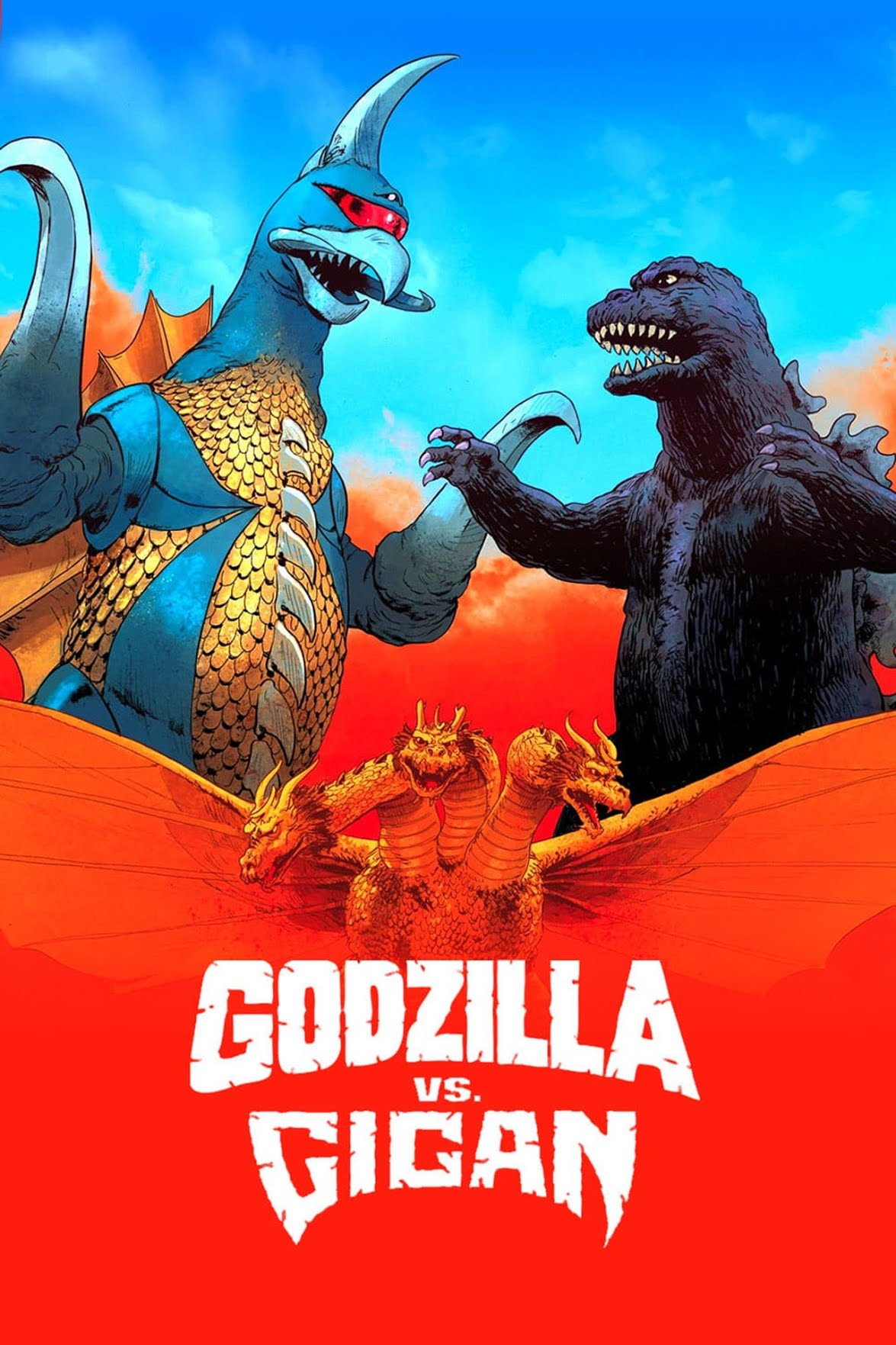 Godzilla Vs Gigan 1972