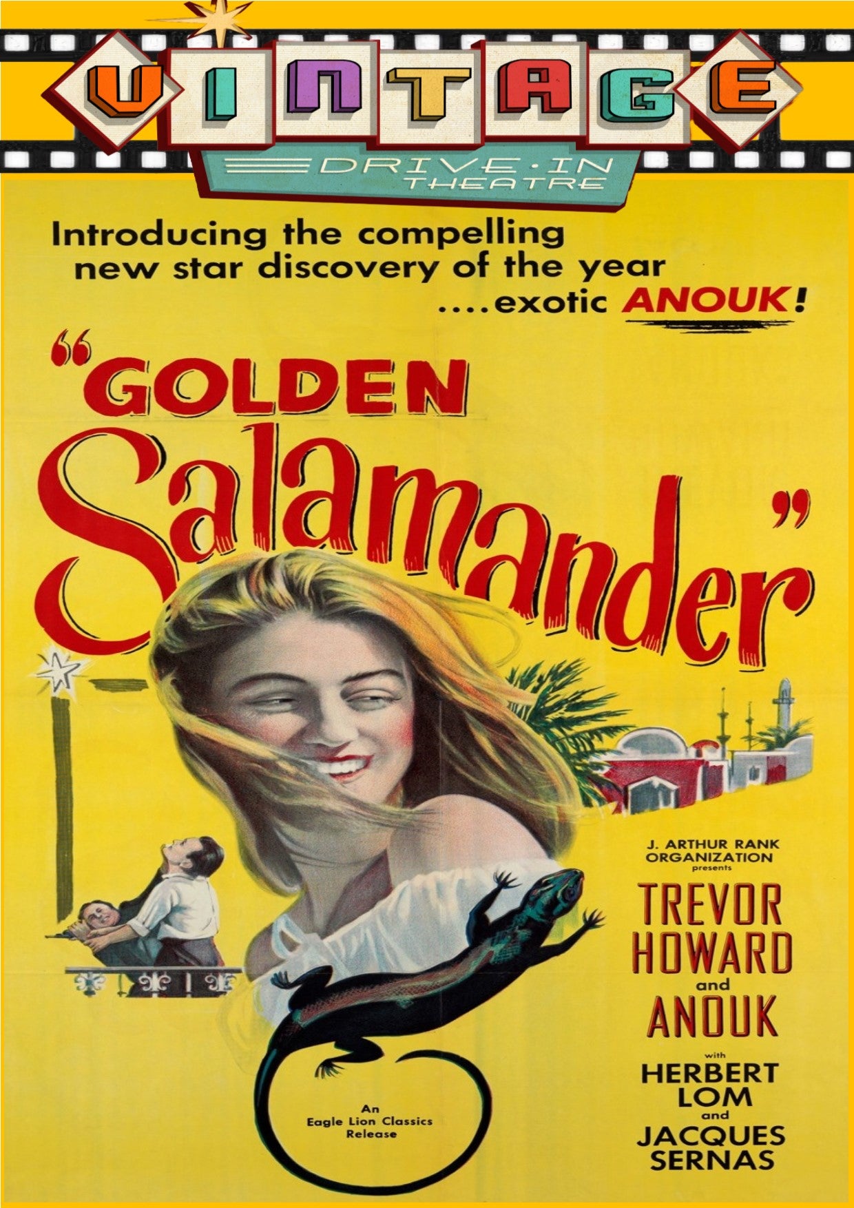 Golden Salamander 1950 DVD