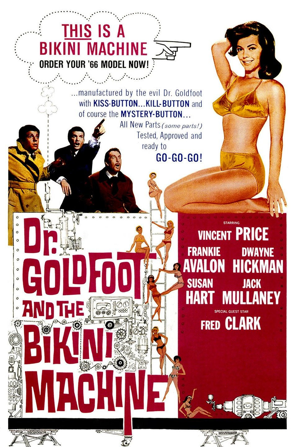 Dr. Goldfoot And The Bikini Machine 1965 DVD