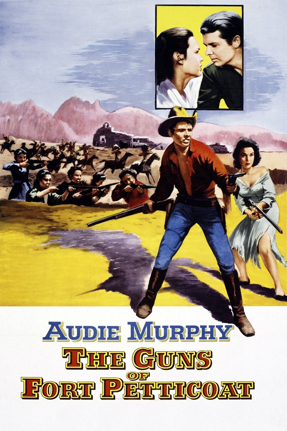 The Guns Of Fort Petticoat 1957 DVD