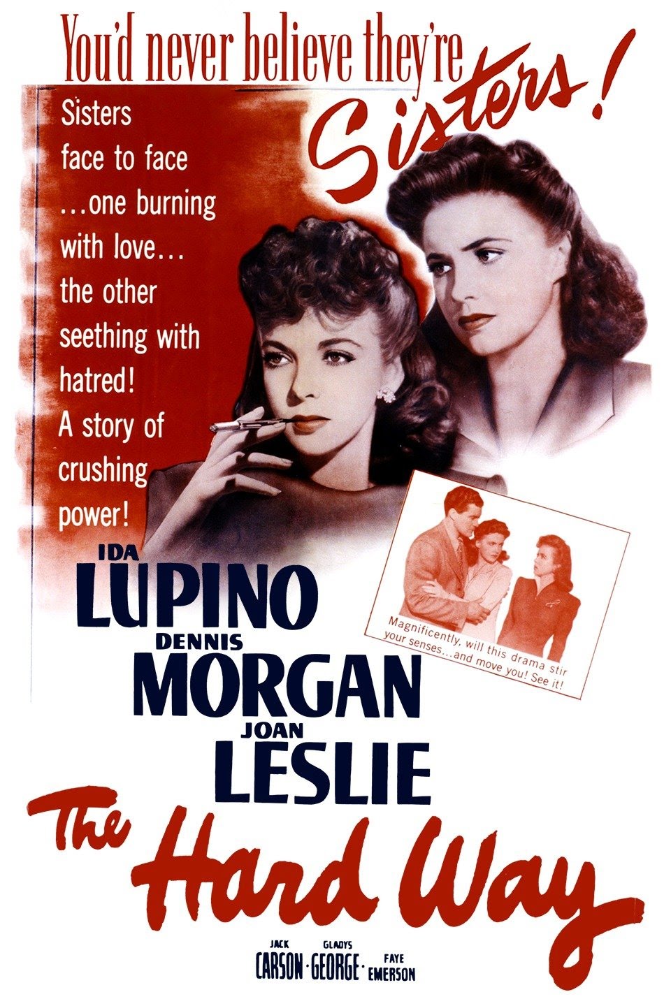 The Hard Way 1943 DVD