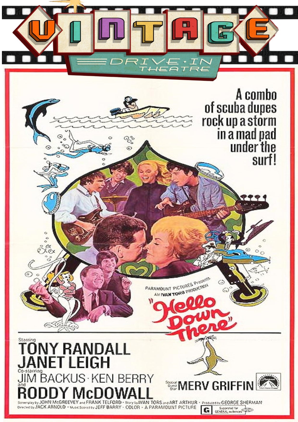 Hello Down There 1969 DVD