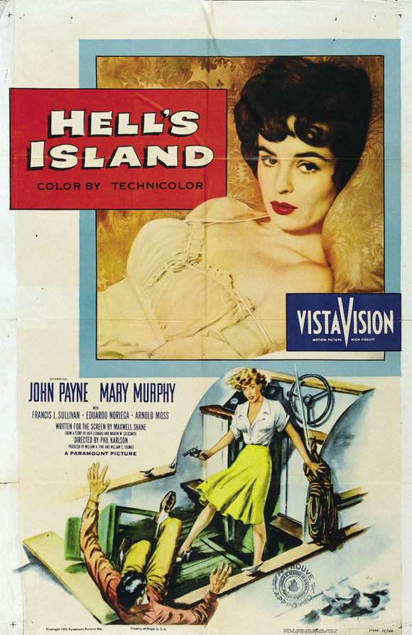 Hell's Island 1952 DVD