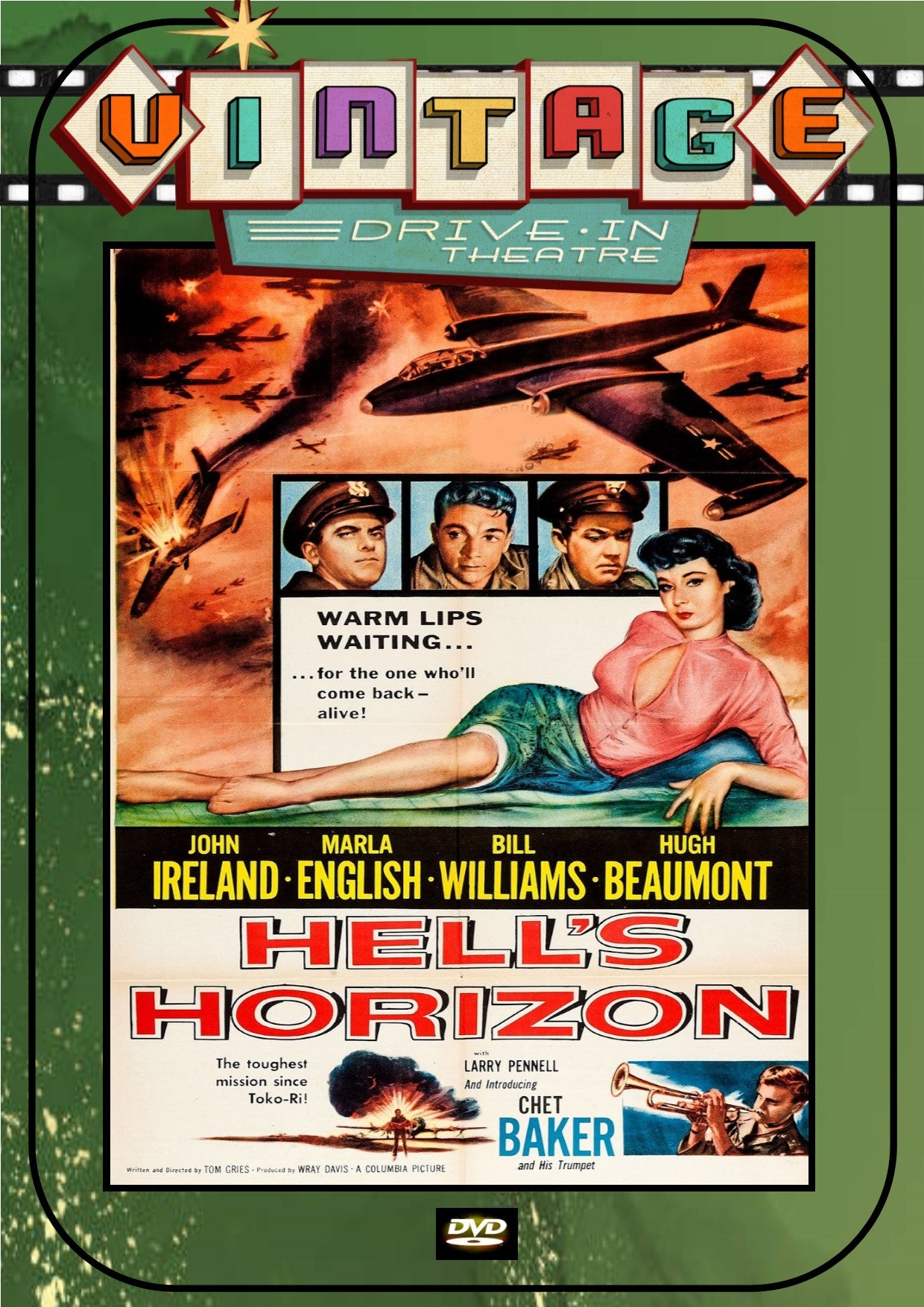 Hell's Horizon 1955 DVD
