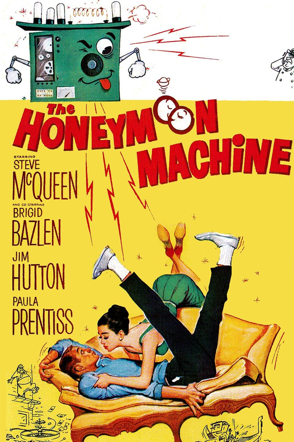 The Honeymoon Machine 1961 DVD