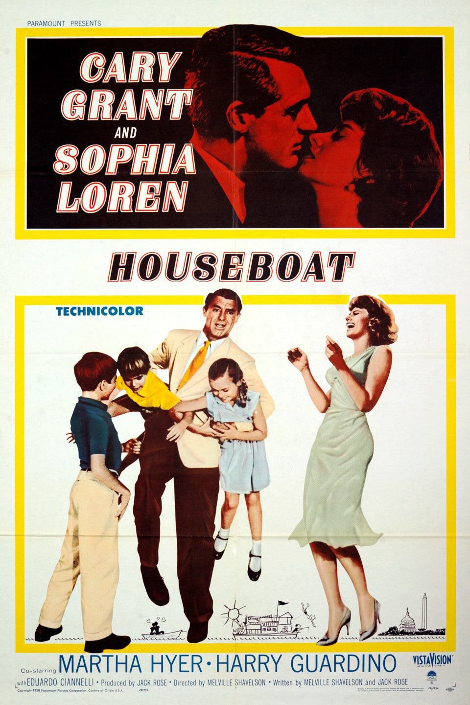 Houseboat 1958 DVD