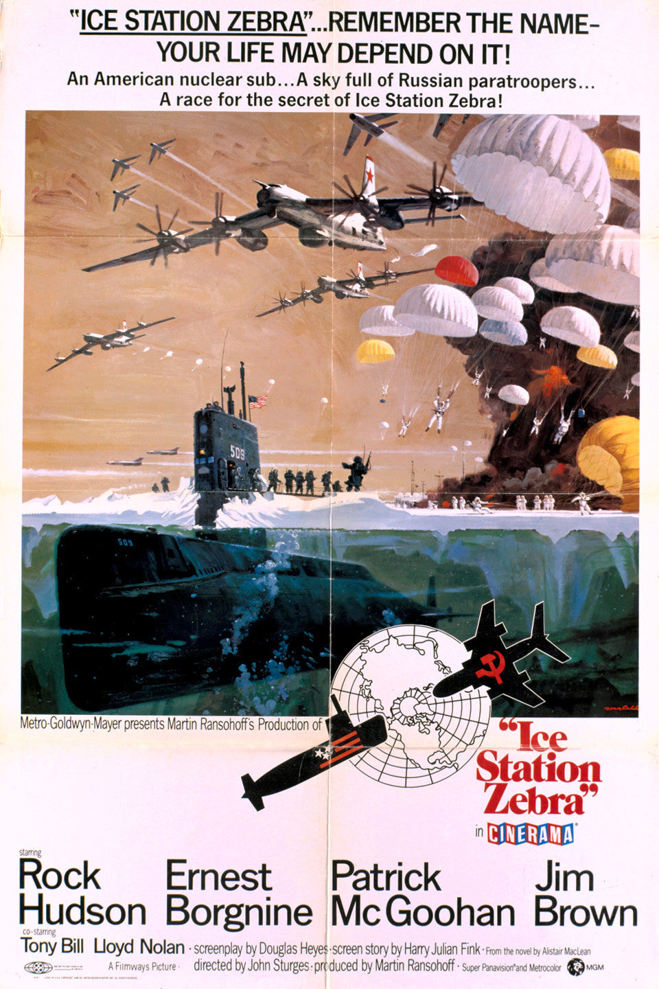 Ice Station Zebra 1968 DVD
