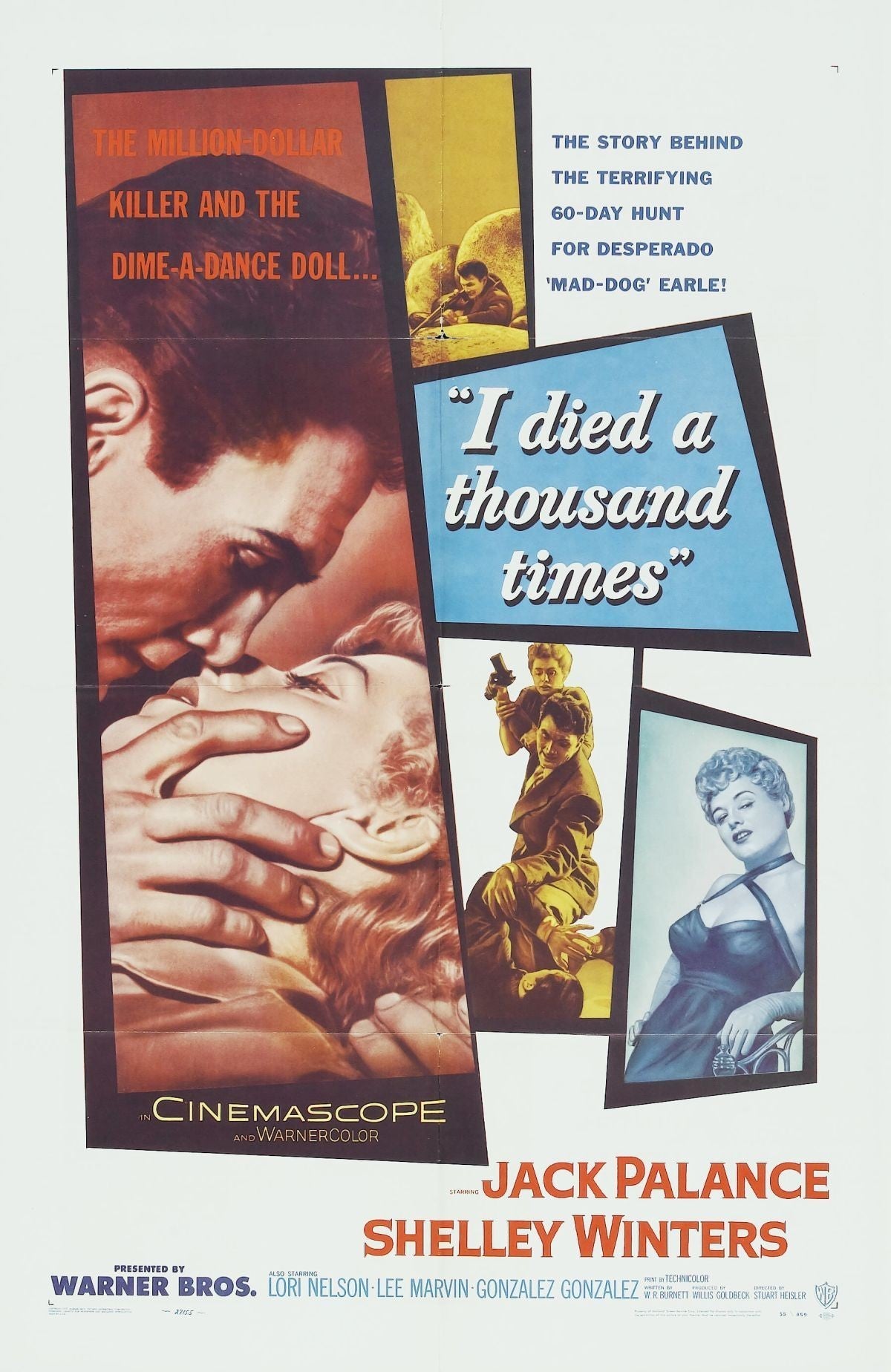 I Died A Thousand Times 1955 DVD
