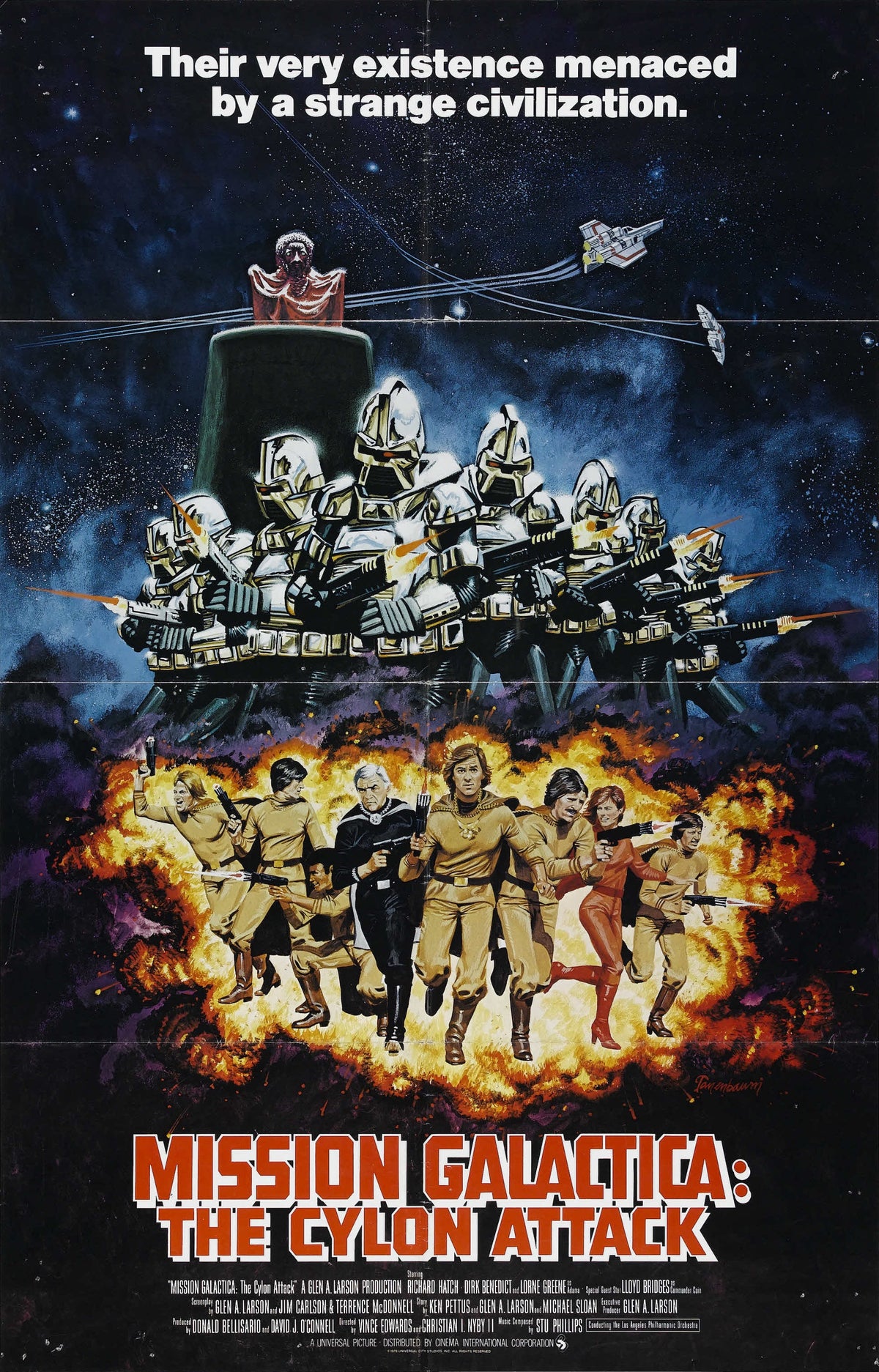 Mission Galactica The Cyclon Attack 1979 DVD