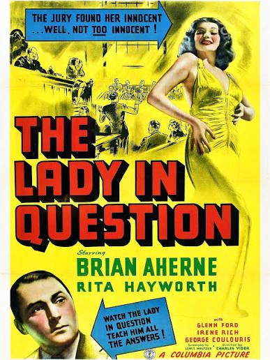 The Lady In Question 1940 DVD