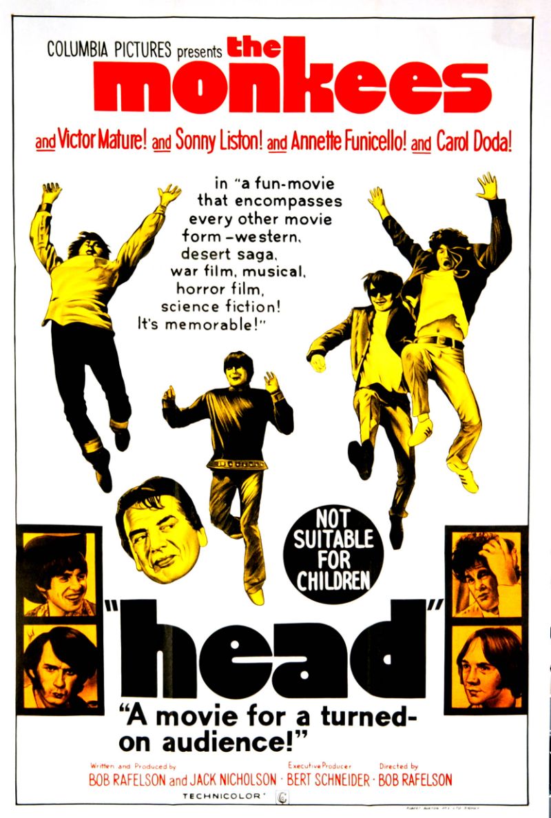Head 1968 DVD