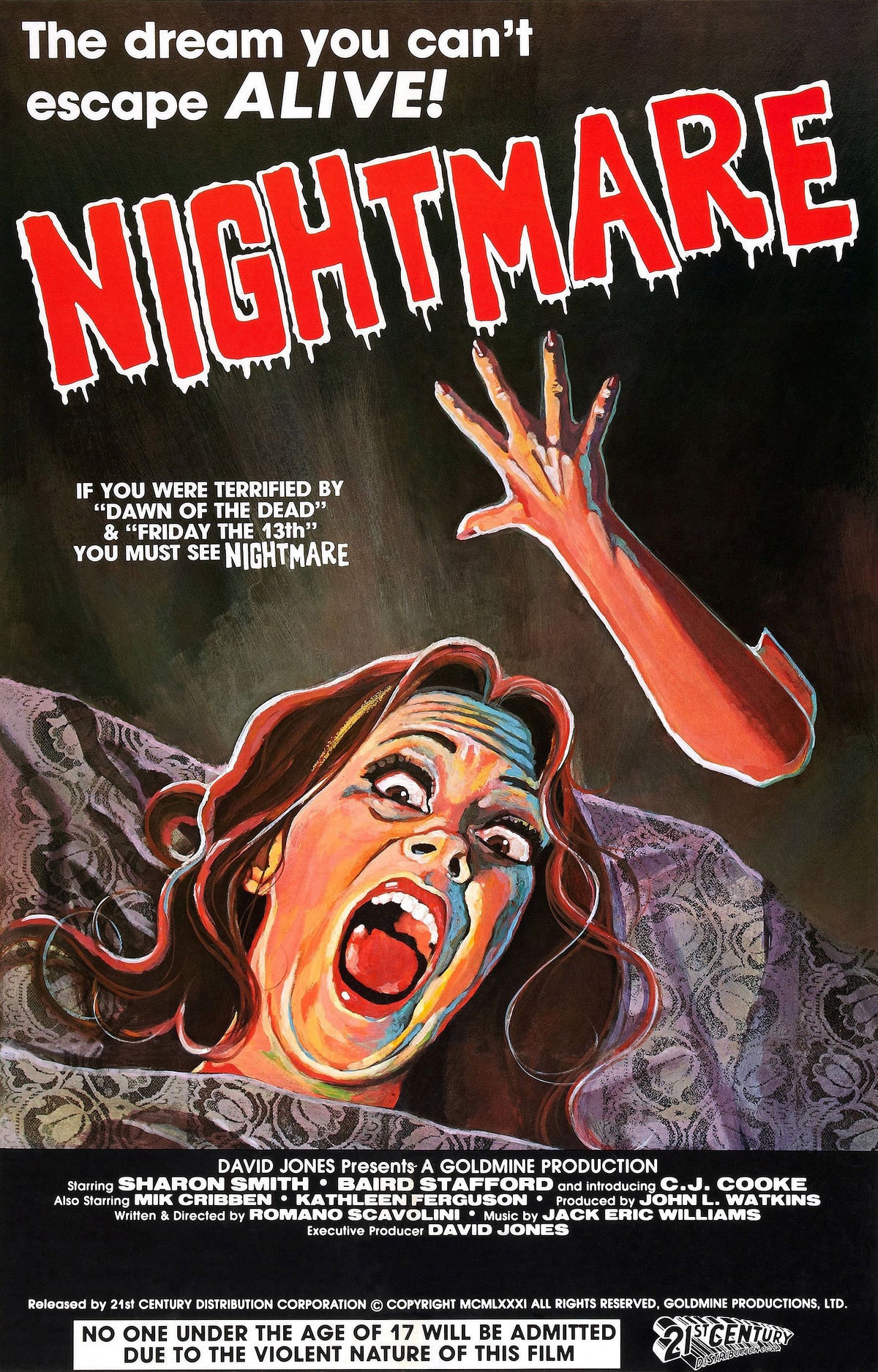 Nightmare 1981 DVD