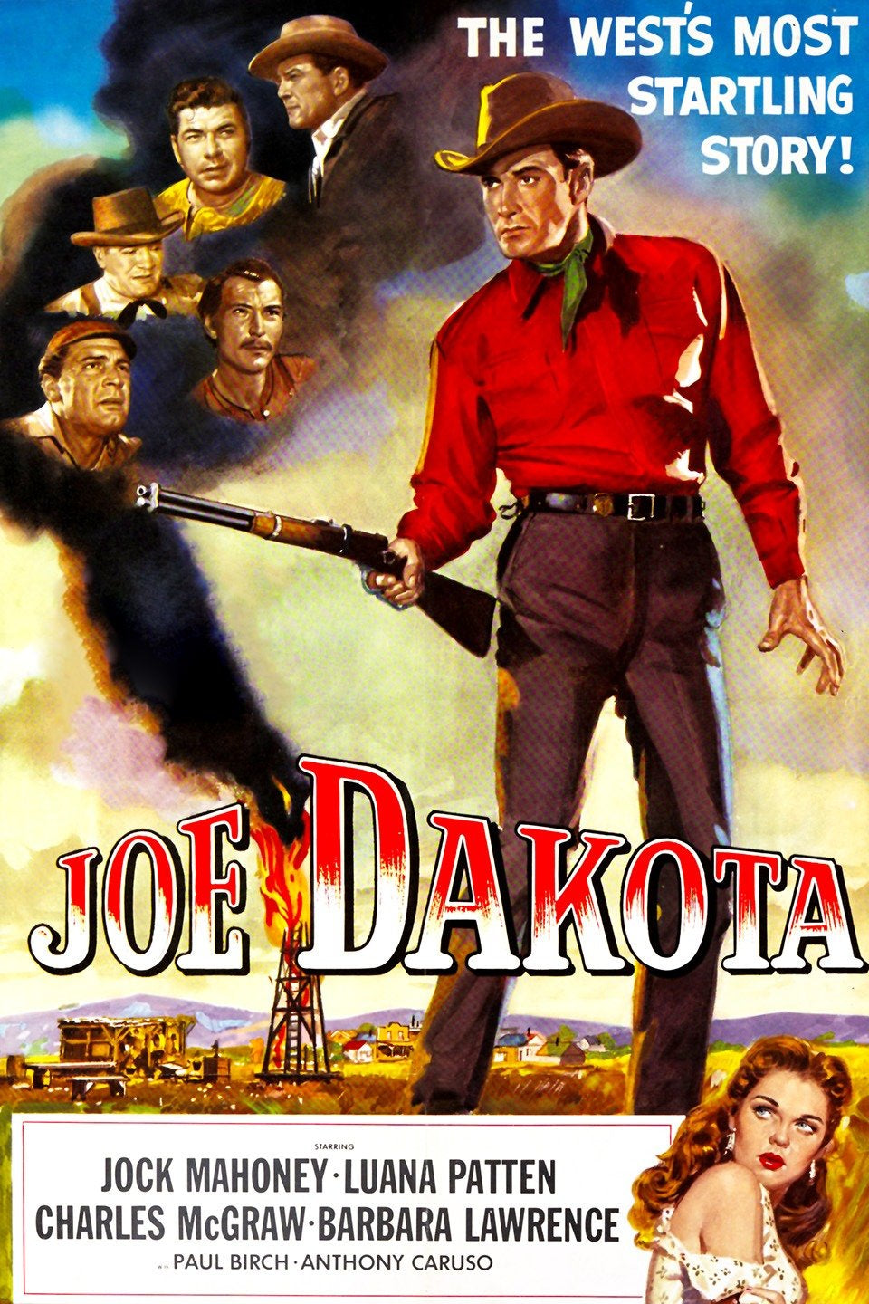 Joe Dakota 1957 DVD