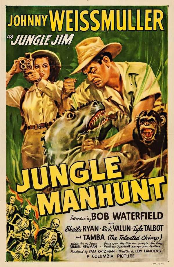 Jungle Manhunt 1951 DVD