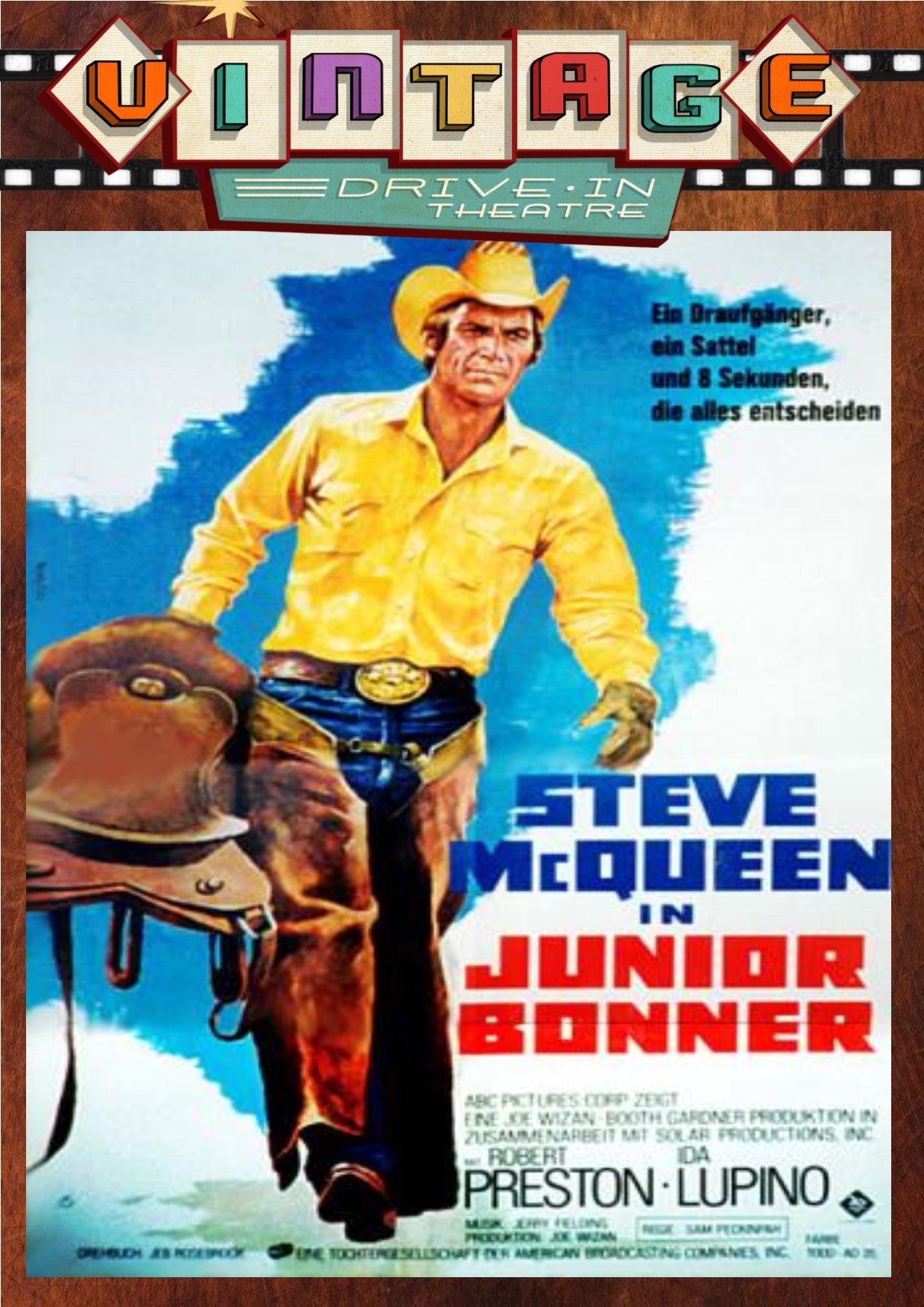 Junior Bonner 1972 DVD