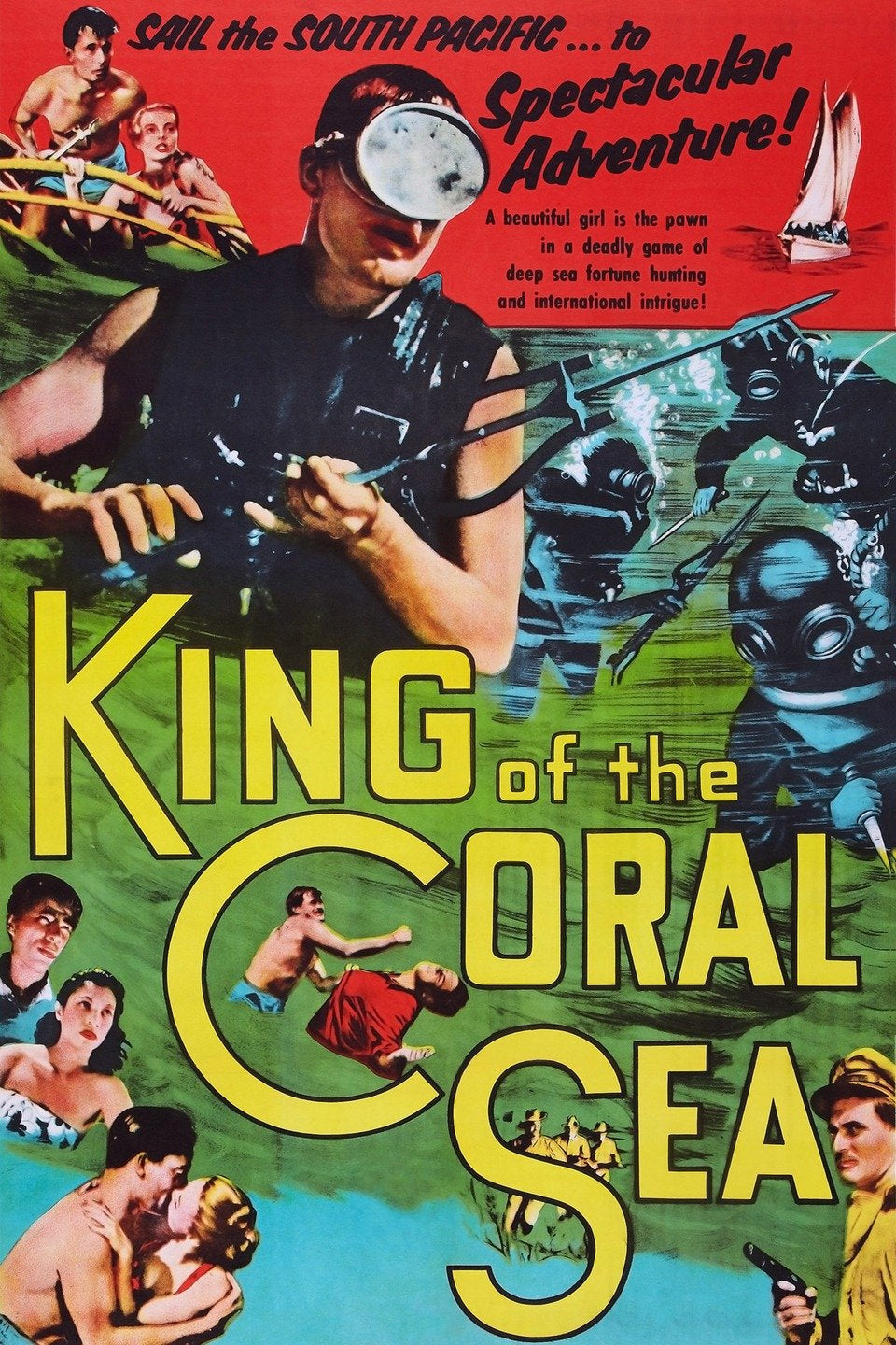 King Of The Coral Sea 1954 DVD