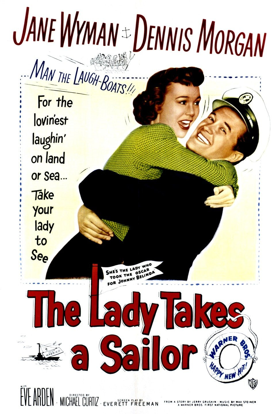 The Lady Takes A Sailor 1949 DVD