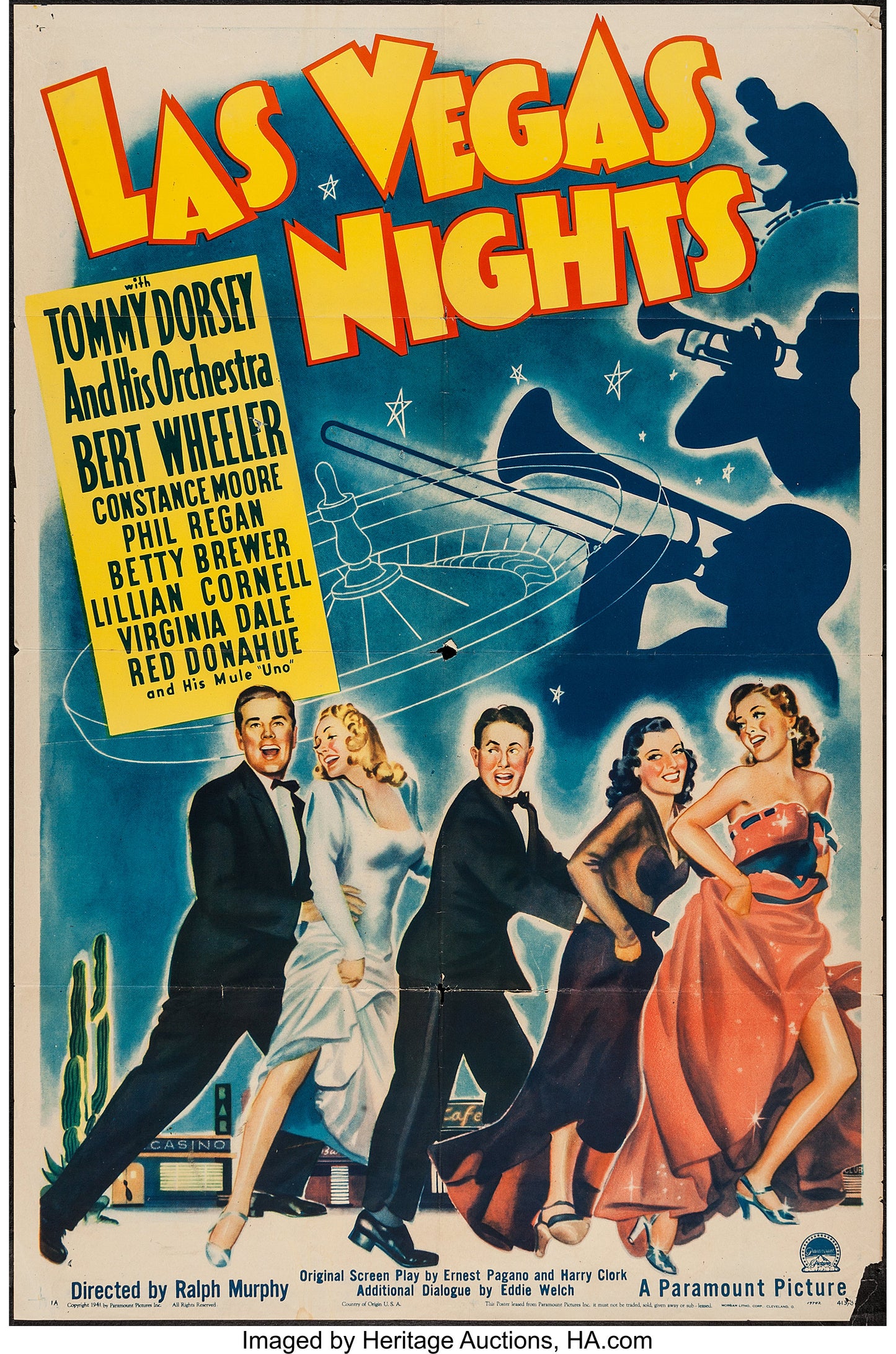 Las Vegas Nights 1941 DVD