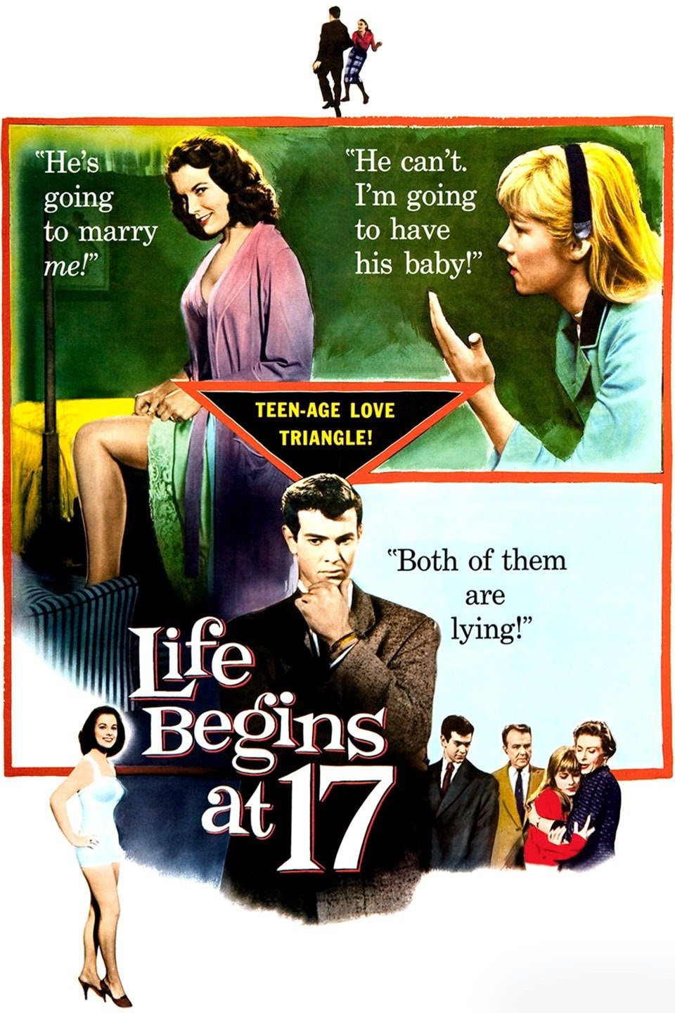 Life Begins At 17 1958 DVD