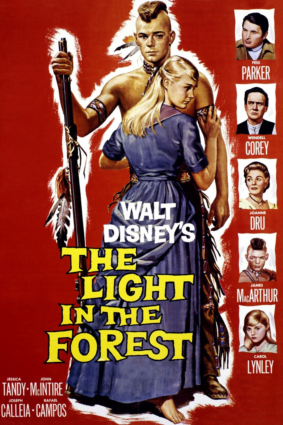 Light In The Forest 1958 DVD