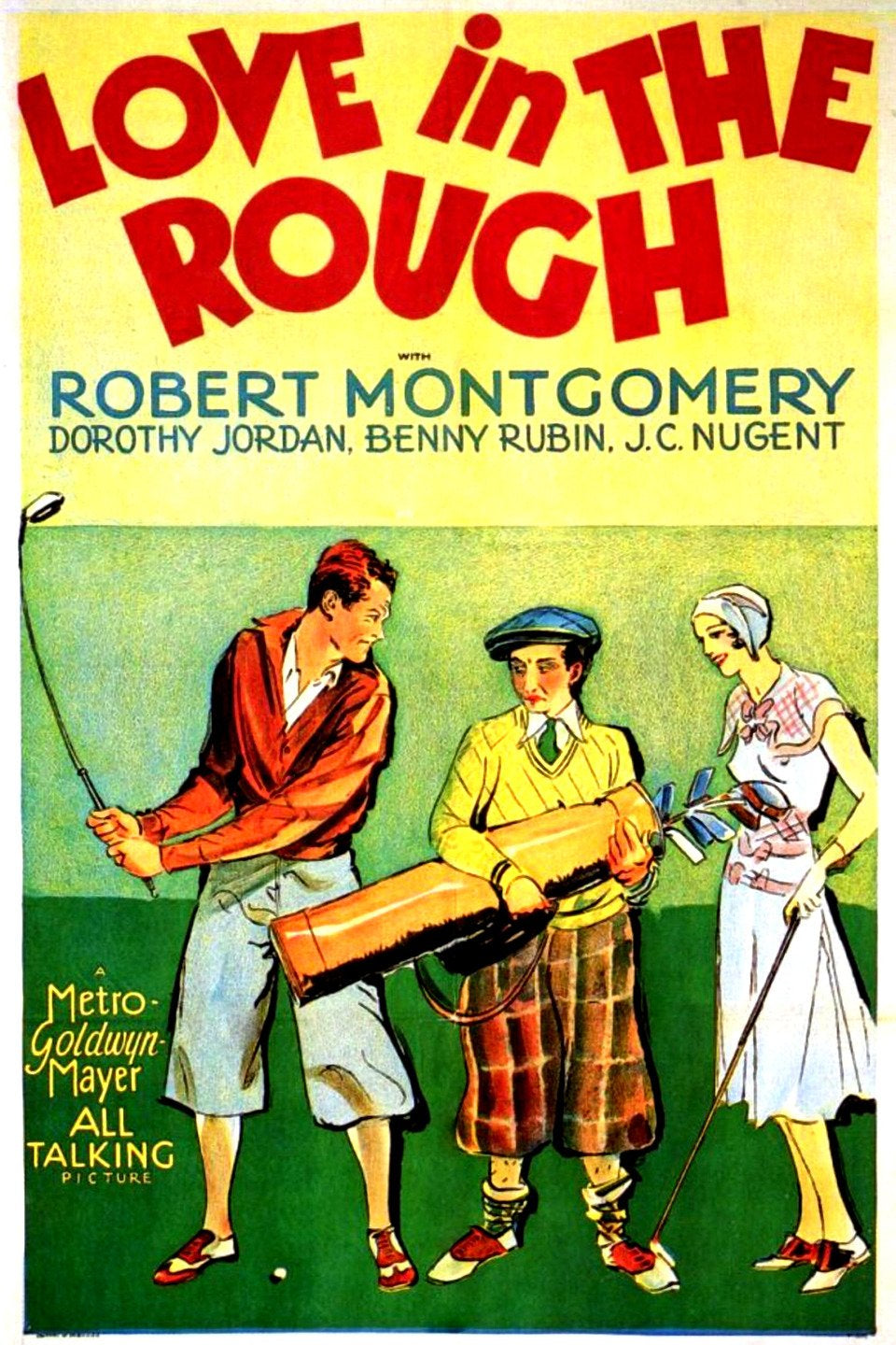 Love In The Rough 1930 DVD