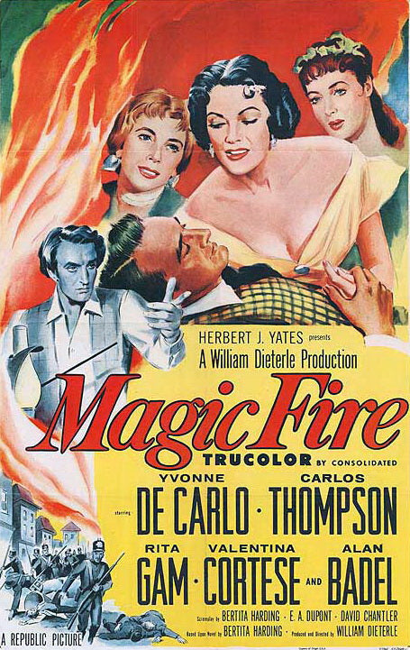 Magic Fire 1956 DVD